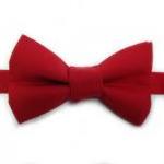 Bow Tie - Red Bowtie For Boys