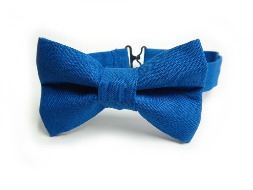 Bow Tie - Navy Blue Bowtie For Boys